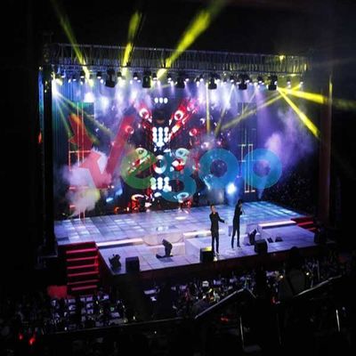 China Customized 3.91mm Stage LED Screens Commercial Led Display AC110V - 220V supplier