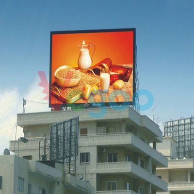 China High reliability P16 Outdoor Full color LED Display 7500cd/㎡ supplier