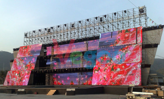 China Professional Advertising Outdoor Full Color LED Display P6 Led Video Wall supplier