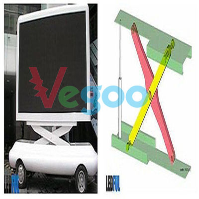 China Remote Control Outdoor Full Color LED Display 4mm Led Screen 9500K - 11500K supplier