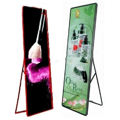 China Light Weight Full Color Outdoor Led Display Stand SMD Cinema Poster Light Box supplier