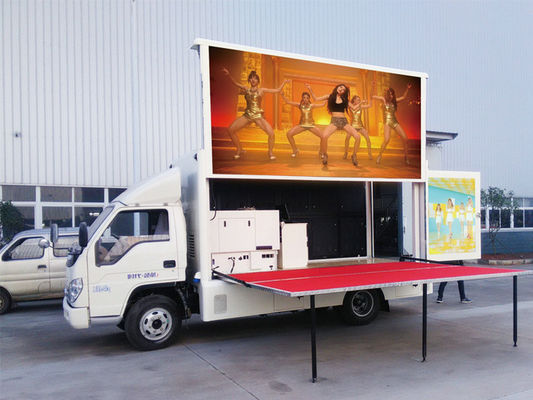 China Mobile Outdoor LED Display Board / Modern Outdoor Rental LED Display supplier