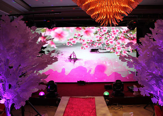 China Low Consumption Flexible 3.91mm 9500K Outdoor LED Display Rental supplier