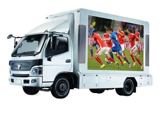 China Truck Trailer IP65 P8 Mobile Advertising LED Display supplier