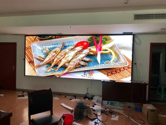 China Indoor LED Display P2 Rental LED Display Staging High Definition Lightweight Reception Desk Conference Video Wall supplier