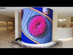 Self - Inspection Flexible LED Screen P4 Indoor Full Color LED Display P4