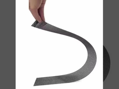 Holographic transparent LED screen