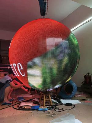 High Fresh Frequency Led Ball Outdoor / Indoor Stage Background Led Screen