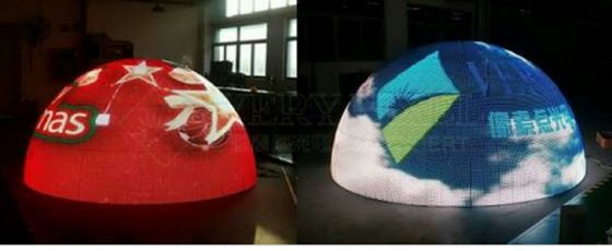 High Fresh Frequency Led Ball Outdoor / Indoor Stage Background Led Screen