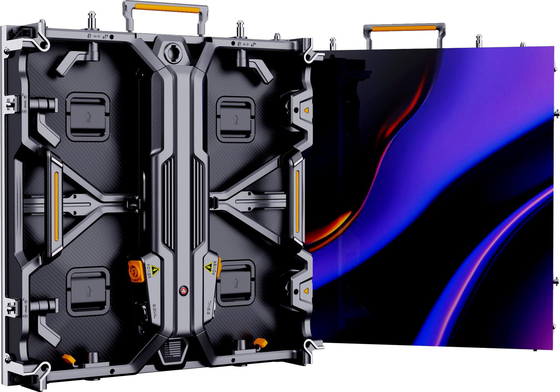 High Precision and Seamless Splicing Curved Rental LED Display for Exhibition IP43 Grade