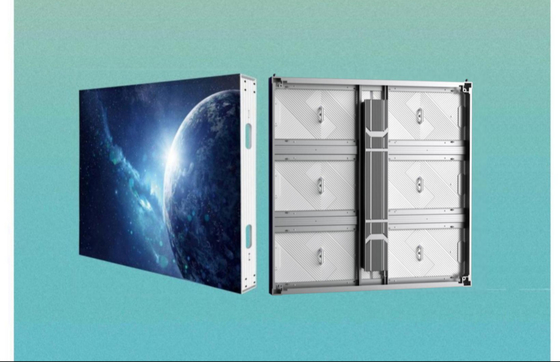 P10 Outdoor LED Display 960X960mm Aluminum Cabinet SMD3535 Brightness 6500CD/m2 Energy Saving