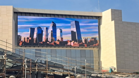 P10 Outdoor LED Display 960X960mm Aluminum Cabinet SMD3535 Brightness 6500CD/m2 Energy Saving