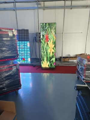 P2.5 Poster LED Display 1920mm X 640mm Aluminum Indoor GOB Poster Cabinet