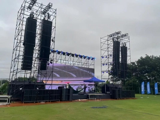 Seamless Splicing 3.91mm Pixel Pitch Outdoor LED Display for Rental Screens 560g