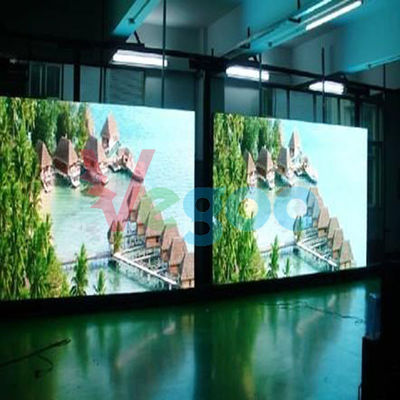 China Indoor Full Color Commercial Advertising Screen P7.62mm 1200cd/㎡ supplier