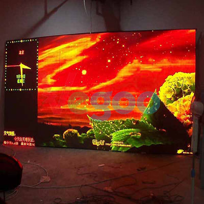 High Brightness Led Public Display 3mm Led Screen 1R1G1B / SMD2121 Black Lamp