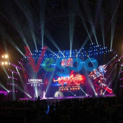 China Slim Seamless Advertising Concert Led Screen Die Casting Aluminum Cabinet supplier