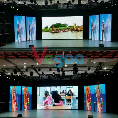 Indoor Full Color 1R1G1B / SMD2121 Stage LED Screens Wide Viewing Angle