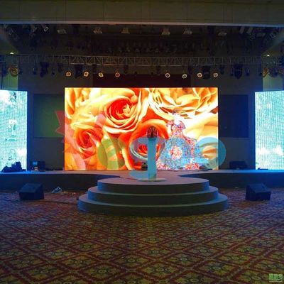 High Resolution Led Display Indoor Full Color RGB Screen Easy Installation