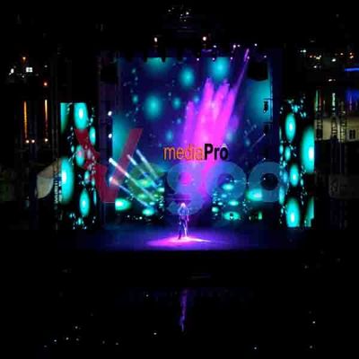 China MBI5124 / ICN 2038S  P3.91 Led Panel Stage Background Led Video Wall supplier