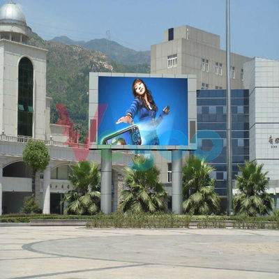 UV - Proof Shockproof P8 Smd Outdoor Led Display Full Color 10bit / 14bit Signal Processing