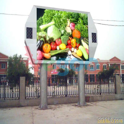 China UV - Proof Shockproof P8 Smd Outdoor Led Display Full Color 10bit / 14bit Signal Processing supplier