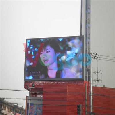 China High Definition Ultra Thin Lightweight P8 Outdoor Full Color LED Display 9500K - 11500K supplier