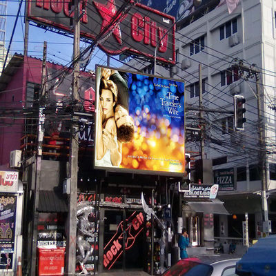 High Efficient P8mm Custom Outdoor Full Color LED Display 320mm×160mm