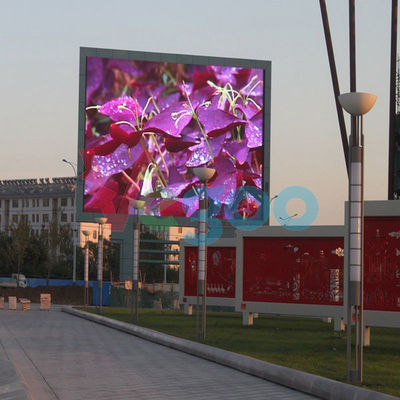 China Waterproof P10mm Full Color Outdoor Advertising Led Display MTBF 50000 Hours supplier