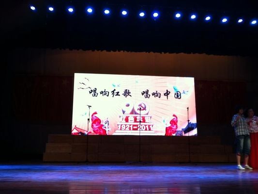P3.91 Full color indoor advertising led display screen 250mm×250mm