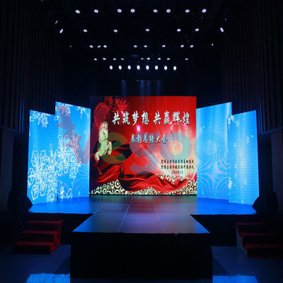 China 1/16 Scan MBI5124 P5 Slim Indoor Full Color Outdoor Led Screen Hire 600CD/㎡ supplier