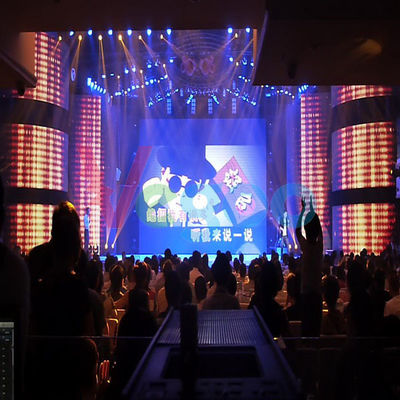P3.91 Outdoor Full Color Rental LED Display With 140º Wide Viewing Angle
