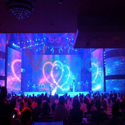Commercial Advertising P3.91 Rental LED Display For Mobile Media / Shopping Mall LED Screen