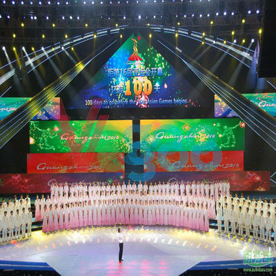Anti Corrosion P4 Rental LED Display , High Resolution Led Video Display Board