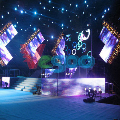 China High Brightness 6.67mm Led Outdoor Display Board Stage Event Led Screen Hire supplier