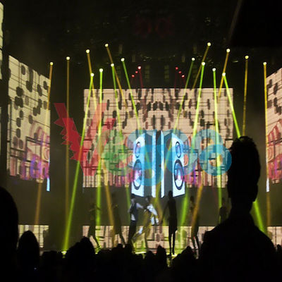 High Definition P6 Led Advertising Displays Led Stage Panels 6500cd/㎡