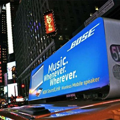 MBI5124 / ICN 2038S 5mm Taxi Led Advertising Sign With 2 Years Warranty 6000cd/㎡