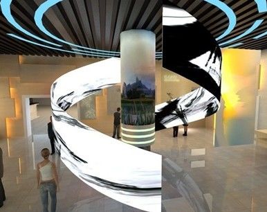 Ultra Light High Brightness Flexible Led Video Wall P4 Indoor Led Display 1/16 Scan