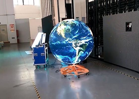 P4mm Rental Video Full Color Led Led Ball For Stage Backdrop 1000cd/㎡