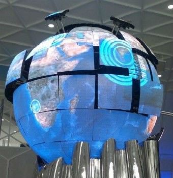 China Customized High Brightness Led Display Ball P4 Led Display Full Color supplier