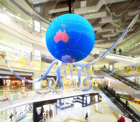 Multi - Function Ball LED Display P4 Led Module 1R1G1B / SMD2121 Black Lamp