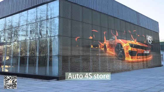 Durable Waterproof IP65 Led Transparent Screen 20mm CE / RoHS