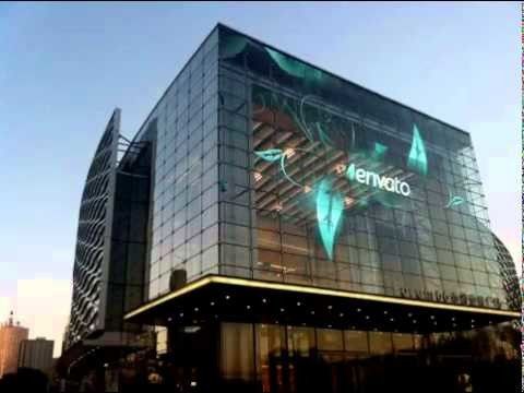Light Weight Ultra Thin Transparent Led Video Wall With 2 Years Warranty