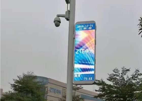 Waterproof Dustproof 5mm Commercial Advertising LED Display Screen 9500K - 11500K