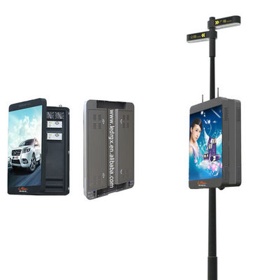 China Outdoor Gas Station Advertising Pillar Led Petrol Display Screen Totem Pole Signage supplier