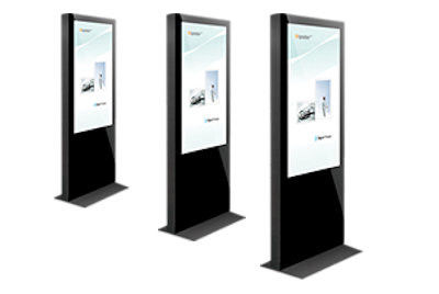 High Resolution HDMI Advertising Poster Light Box Displays 4.4 Trillion