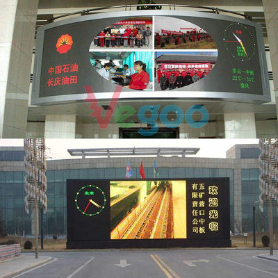 Waterproof IP65 P5 Full Color Outdoor Led Sign 1R1G1B / SMD2727 ISO9001