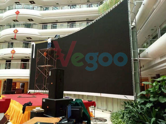 Professional Hd P6  Rental LED Display Curved Led Screen 1R1G1B / SMD3535