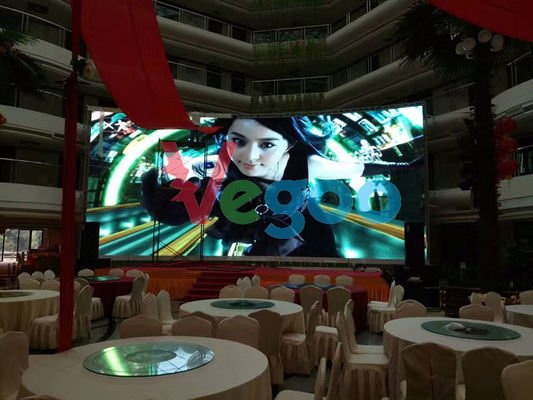 Light Weight Curve P10 Outdoor Full Color LED Display Module 7500cd/㎡