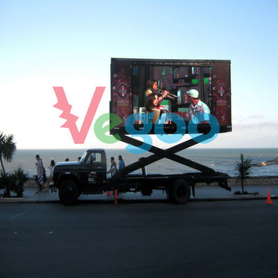 China Waterproof Slim Outdoor Full Color Led Screen P10 Led Panel 10000 Pixel/M2 supplier